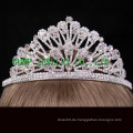 Rhinestone-Tiara-Kristall-elegante Krone